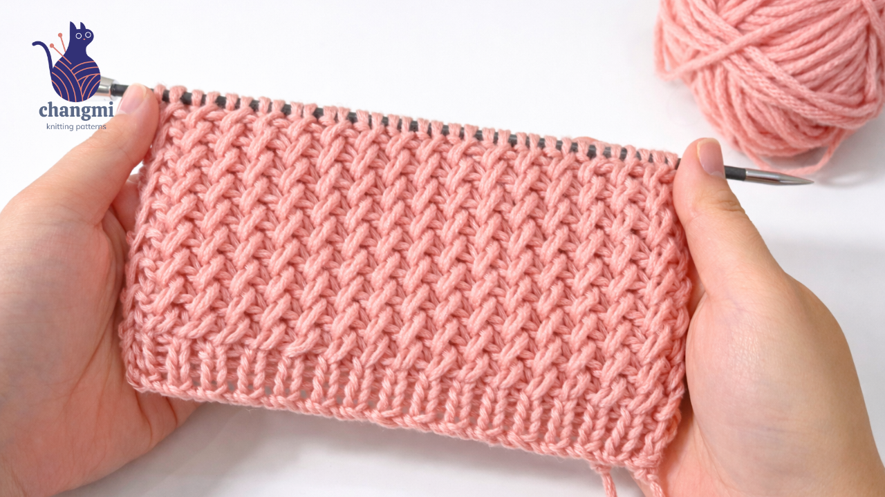 SUPER EASY & FAST Knitting Pattern for Beginners! 🤍 Knitting Stitch for Baby Blanket, Hat & Scarf
