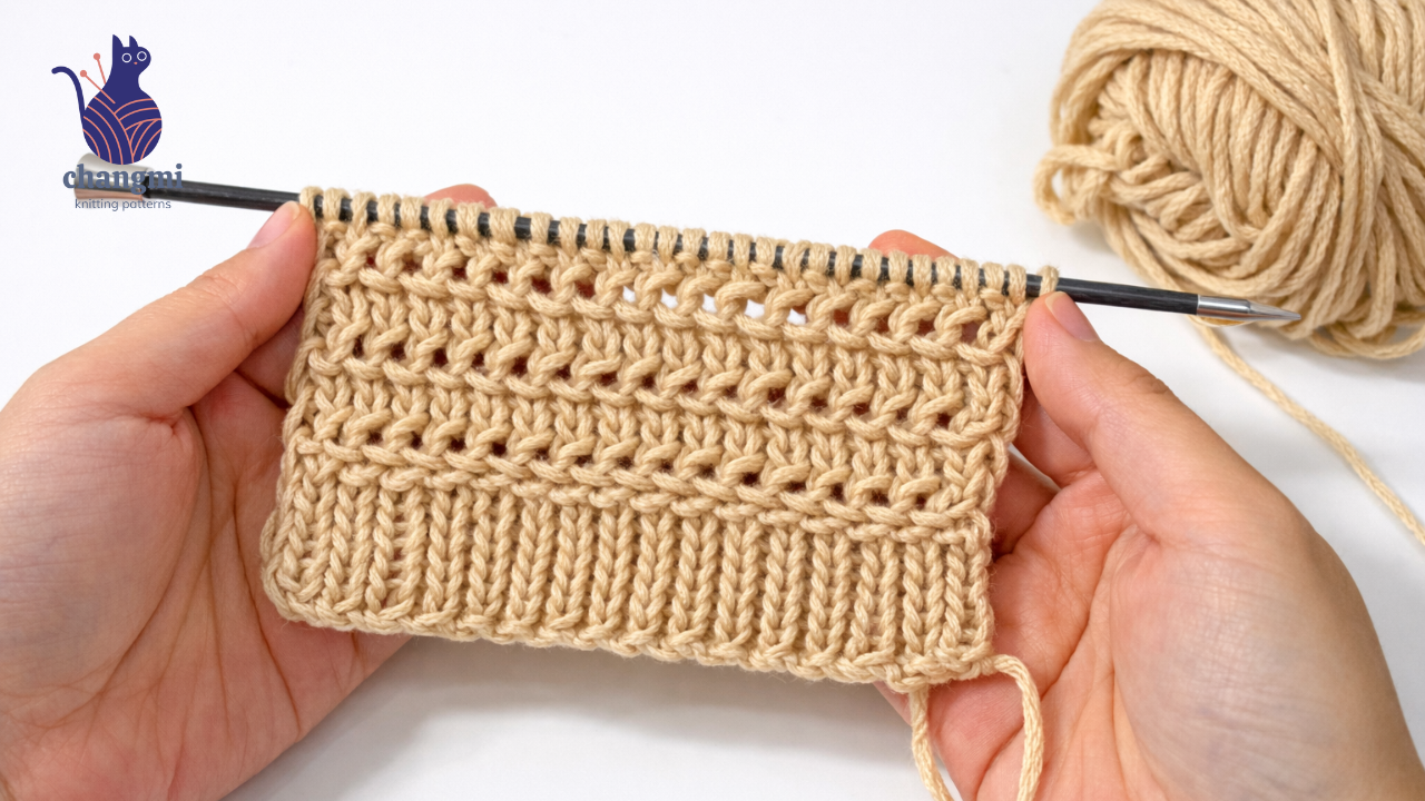 VERY EASY Knitting Pattern for Beginners! ✅ 👍 Lovely Knitting Stitch for Baby Blanket & Hat