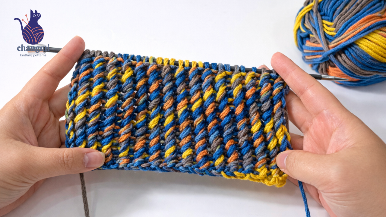 VERY EASY Knitting Pattern for Beginners! ✅ 👍 Lovely Knitting Stitch for Baby Blanket & Hat