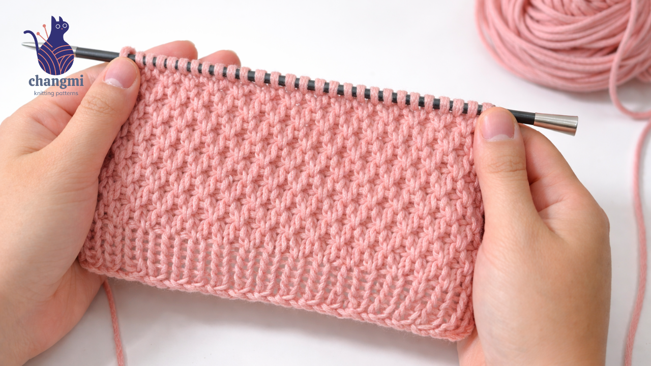 VERY EASY Knitting Pattern for Beginners! ✅ 👍 Lovely Knitting Stitch for Baby Blanket & Hat