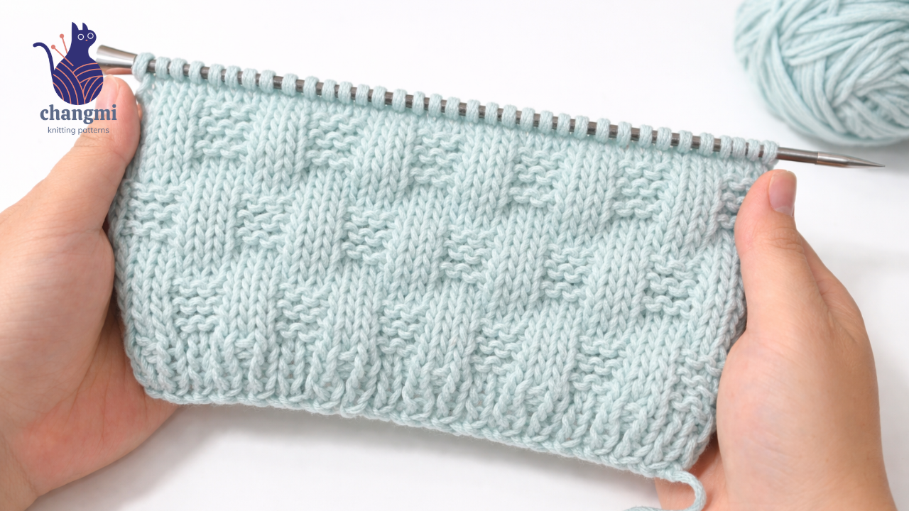 VERY EASY Knitting Pattern for Beginners! ✅ 👍 Lovely Knitting Stitch for Baby Blanket & Hat