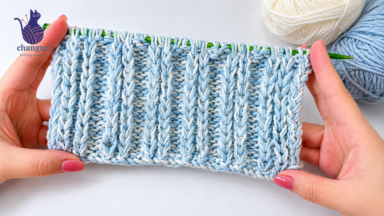 UNUSUAL & SUPER EASY Knitting Pattern for Beginners! 💎 Elegant Knitting Stitch for Blanket & Scarf.