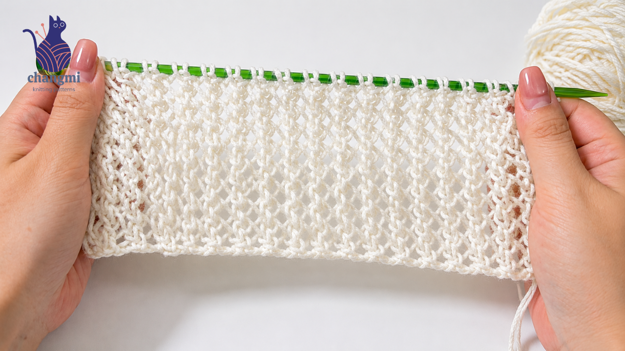 UNUSUAL & RELAXING Knitting Pattern for Beginners! 🍀 Lucky Knitting Stitch for Baby Blanket.