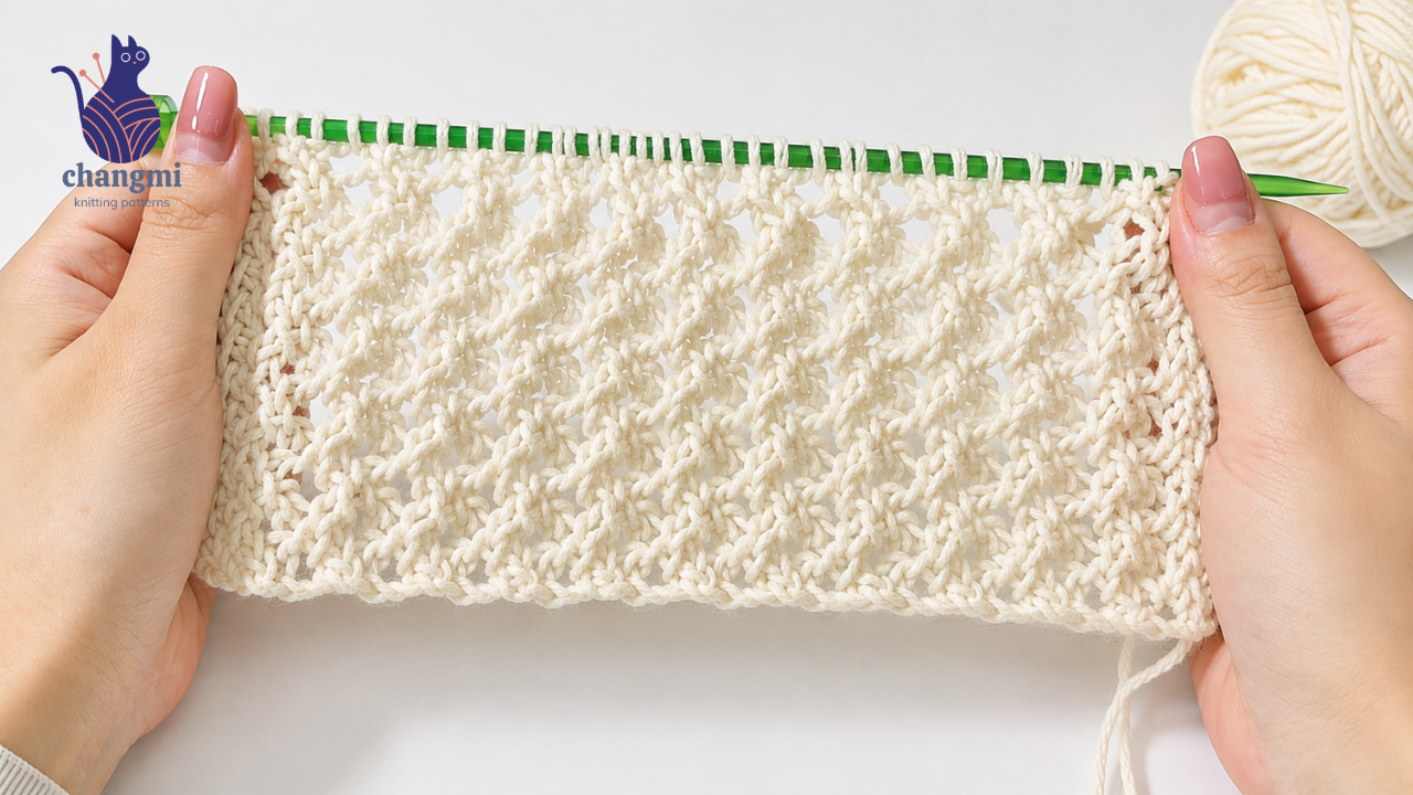 SUPER EASY & DREAMY Knitting Pattern for Beginners! 🦄 Fantasy Knitting Stitch for Blanket.